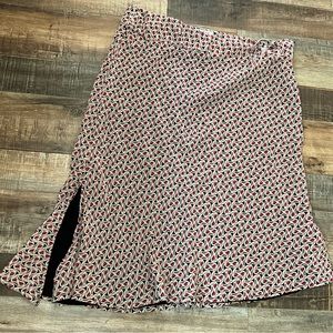 Vintage Midi Skirt Silk Fairy y2k 2000s office siren